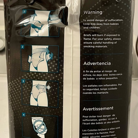 Attend adult underpants. Size Large. - Picture 3 of 4